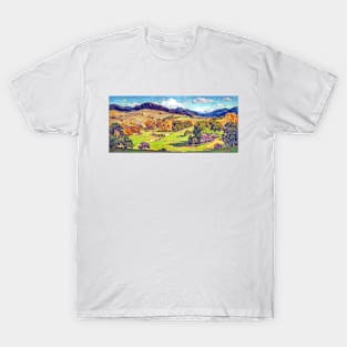 California Landscape 1920 by William Wendt T-Shirt